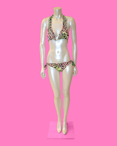 Blumarine Leopard bikini