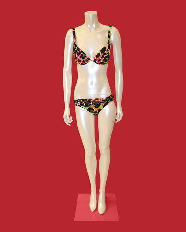 Blumarine Blugirl leopard gypsy bikini